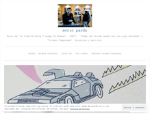 Tablet Screenshot of enricpardo.com